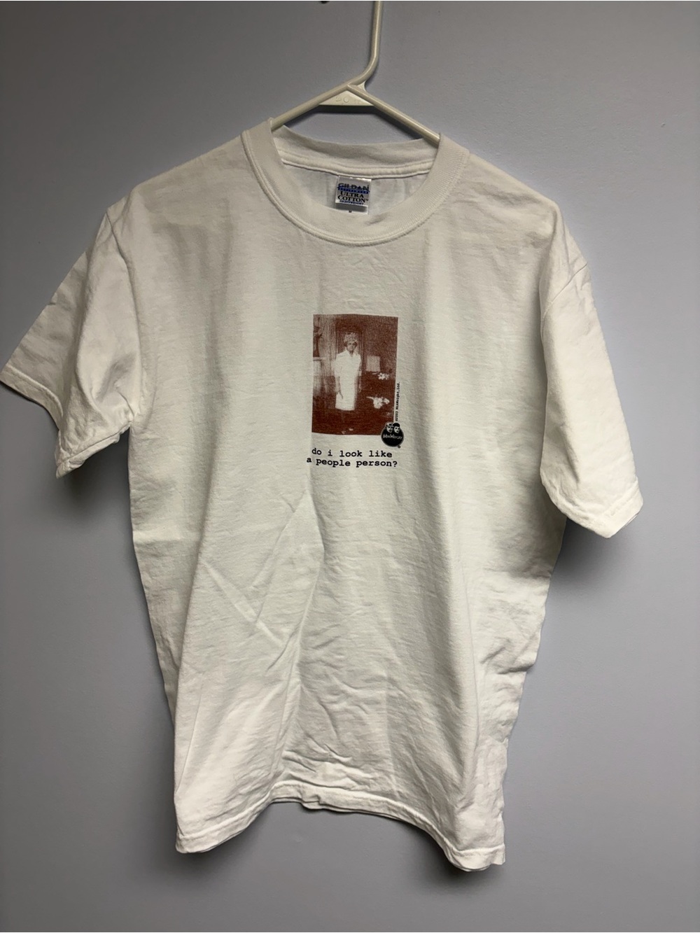 Do I look like a people person White Graphic Tee